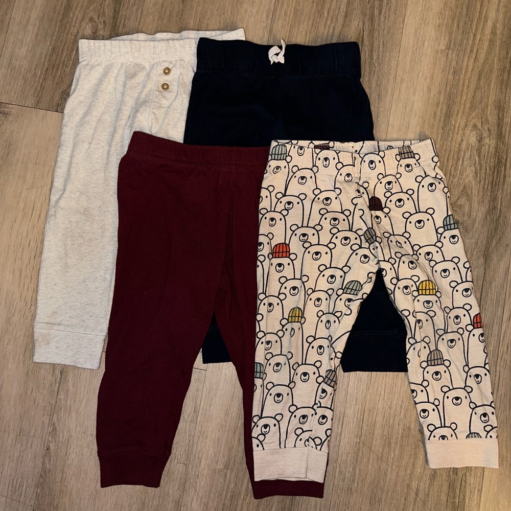 4 pair toddler pants carters/granimals